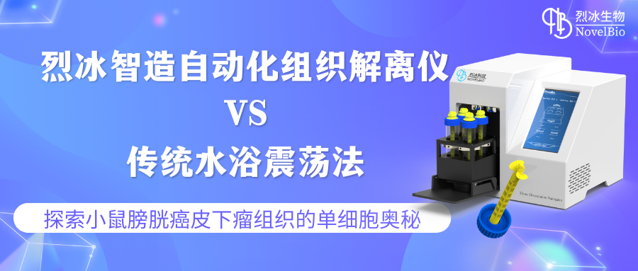 烈冰智造 | 自動化組織解離儀：超越傳統(tǒng)，精準(zhǔn)揭示小鼠膀胱癌皮下瘤組織的單細(xì)胞奧秘